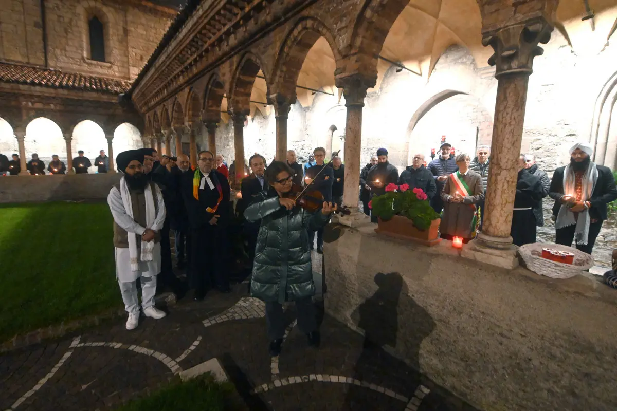 La Preghiera interreligiosa per la pace al convento francescano