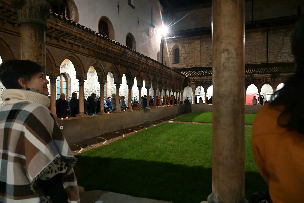 La Preghiera interreligiosa per la pace al convento francescano