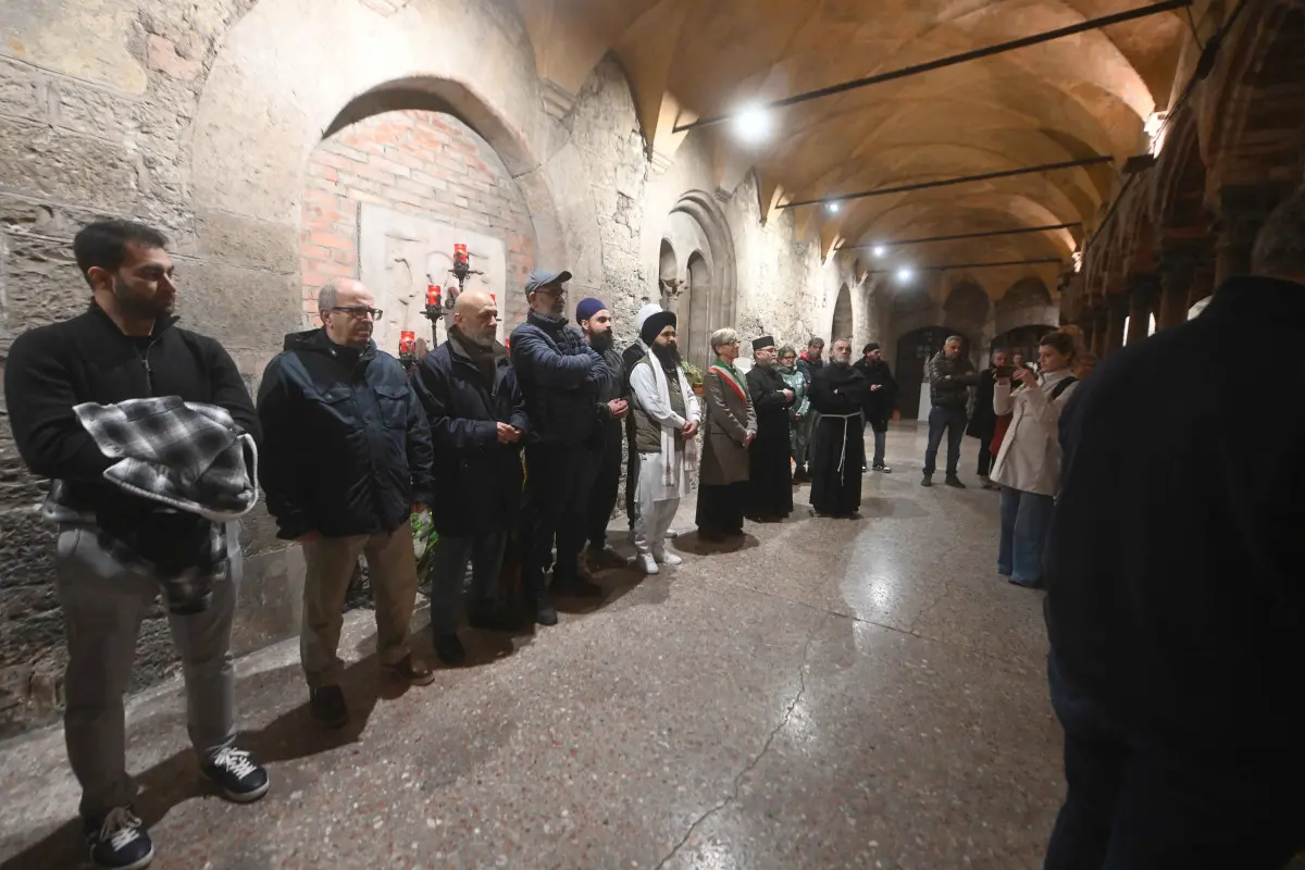 La Preghiera interreligiosa per la pace al convento francescano