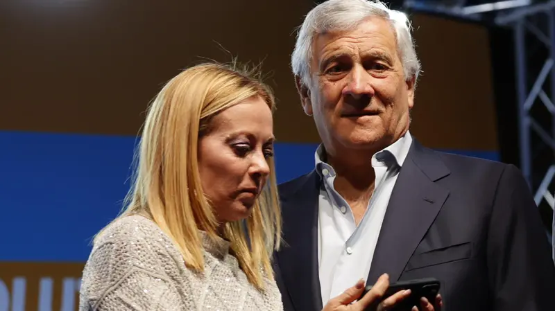 Giorgia Meloni e Antonio Tajani