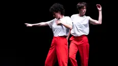 Diana Anselmo e Cristina Kristal Rizzo in Monumentum - Foto Sara Meliti