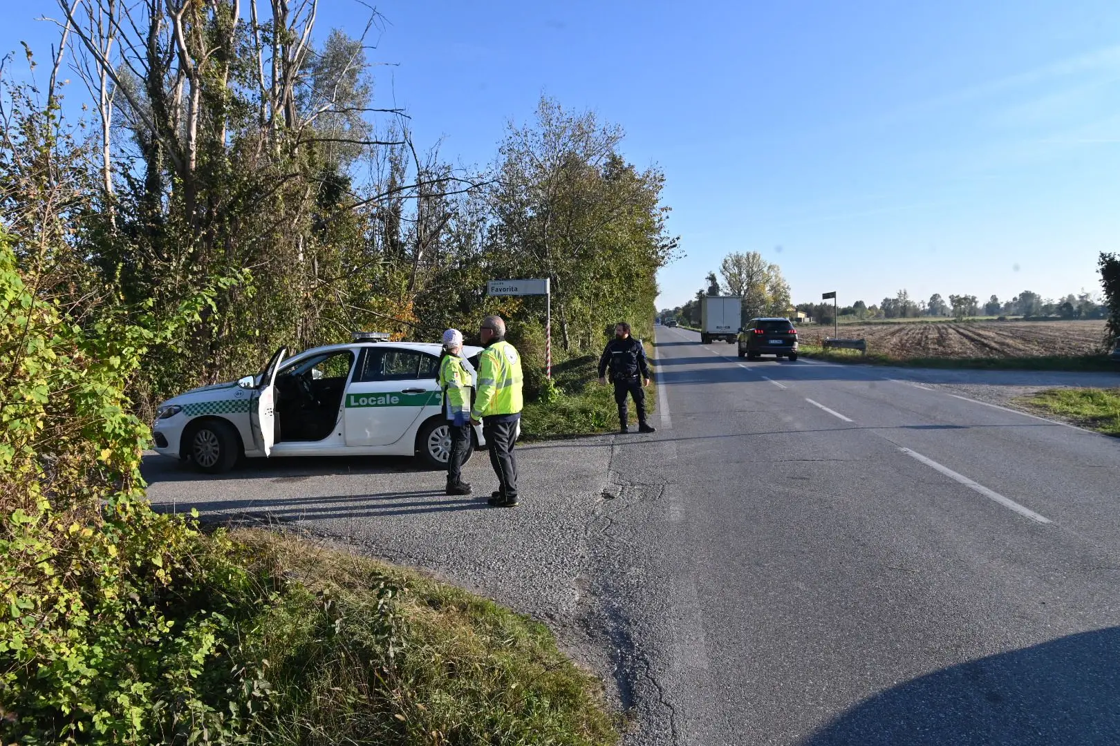 I soccorsi per l'intossicazione da spray al peperoncino a Leno