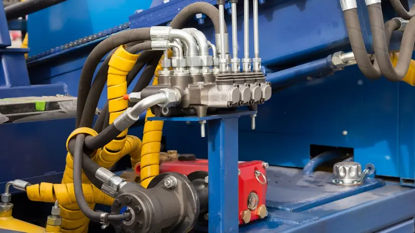 Un impianto oleodinamico