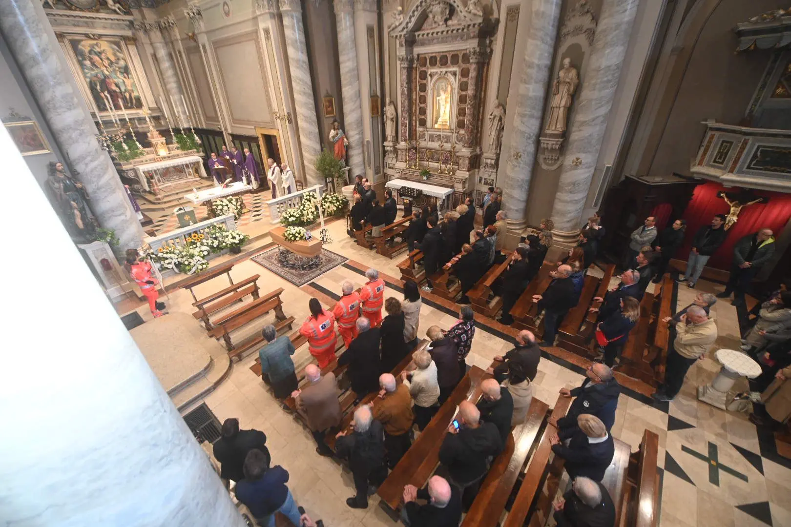 Il funerale di Francesco Panada