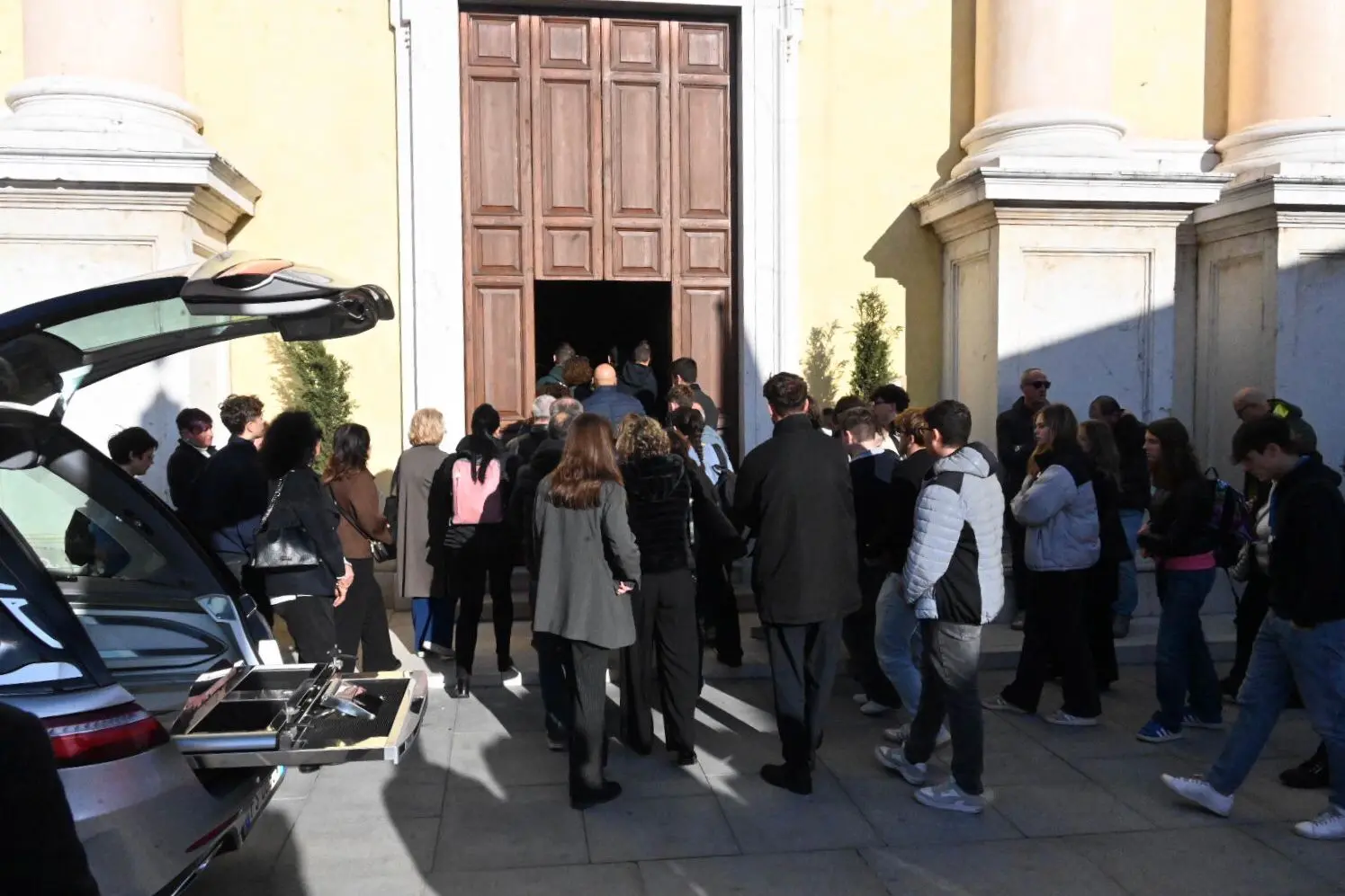 Il funerale di Francesco Panada