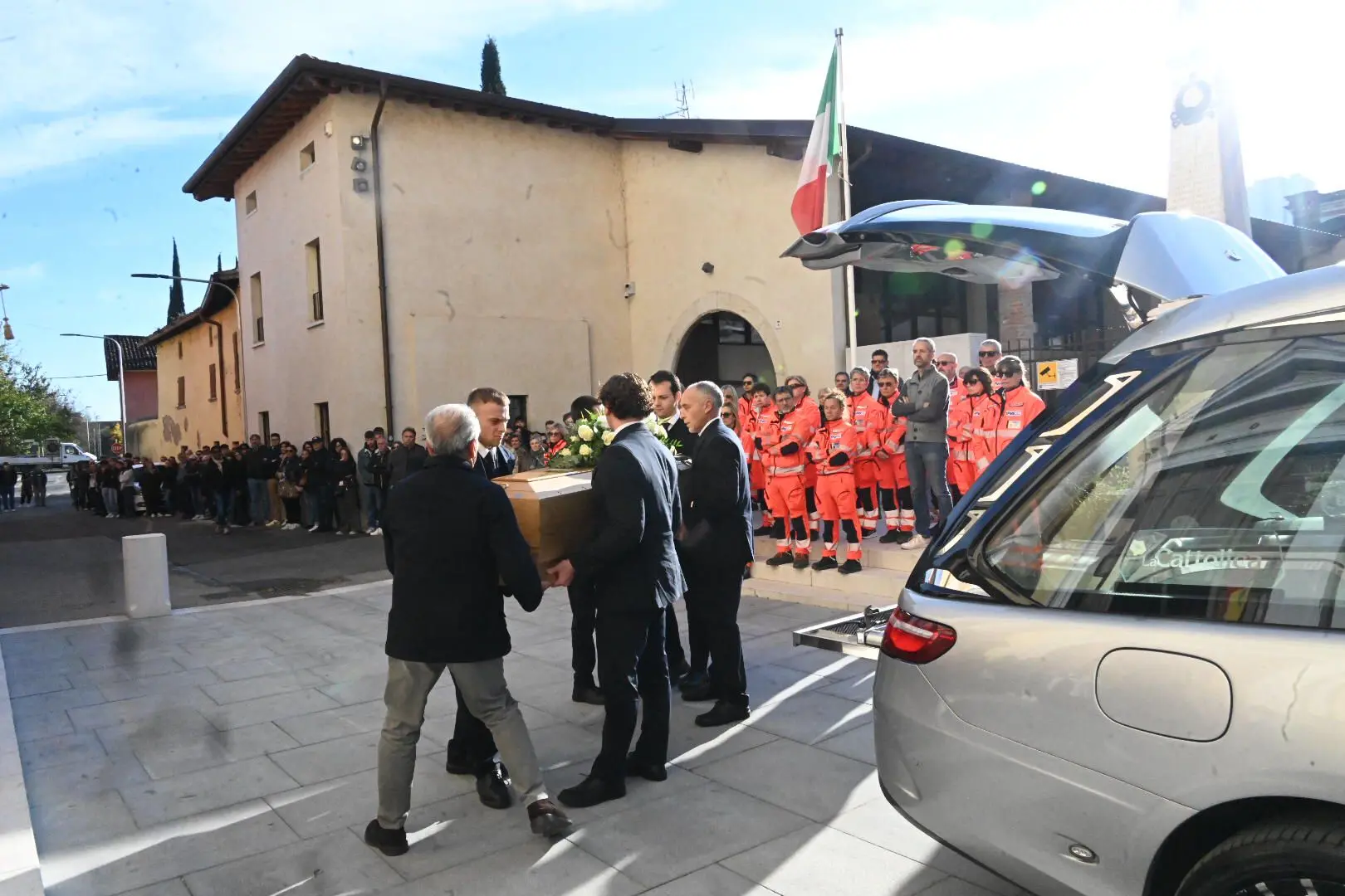 Il funerale di Francesco Panada