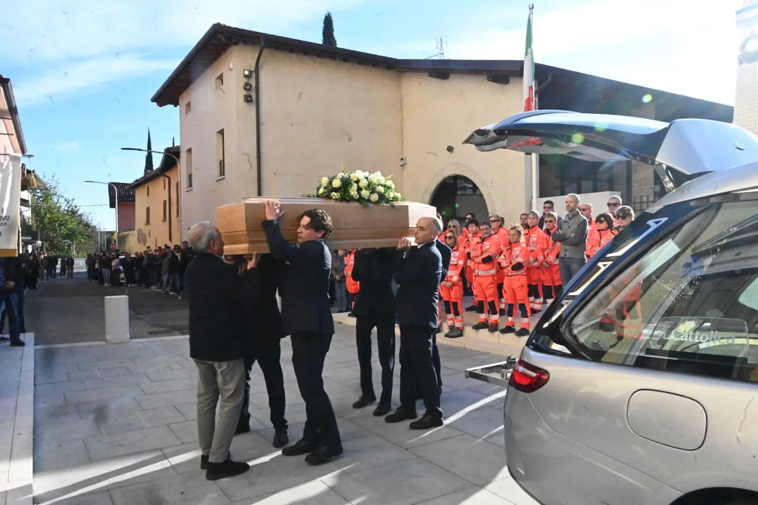 Il funerale di Francesco Panada