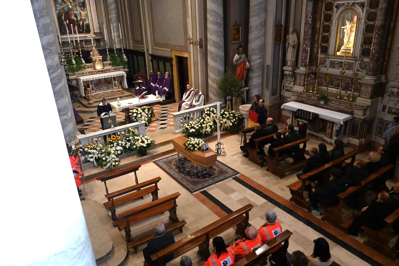 Il funerale di Francesco Panada