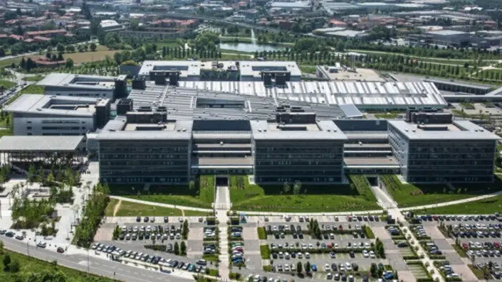 L'ospedale Papa Giovanni XXIII di Bergamo