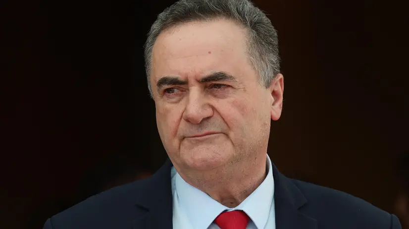 epa11706786 Israeli outgoing Foreign Minister Israel Katz waits prior to his meeting with his French counterpart at the foreign minister's office in Jerusalem, 07 November 2024. The Israeli prime minister appointed Israel Katz to the post of defense minister after firing Yoav Gallant on 05 November. Katz was scheduled to take office as defense chief later in the day on 07 November. EPA/ABIR SULTAN