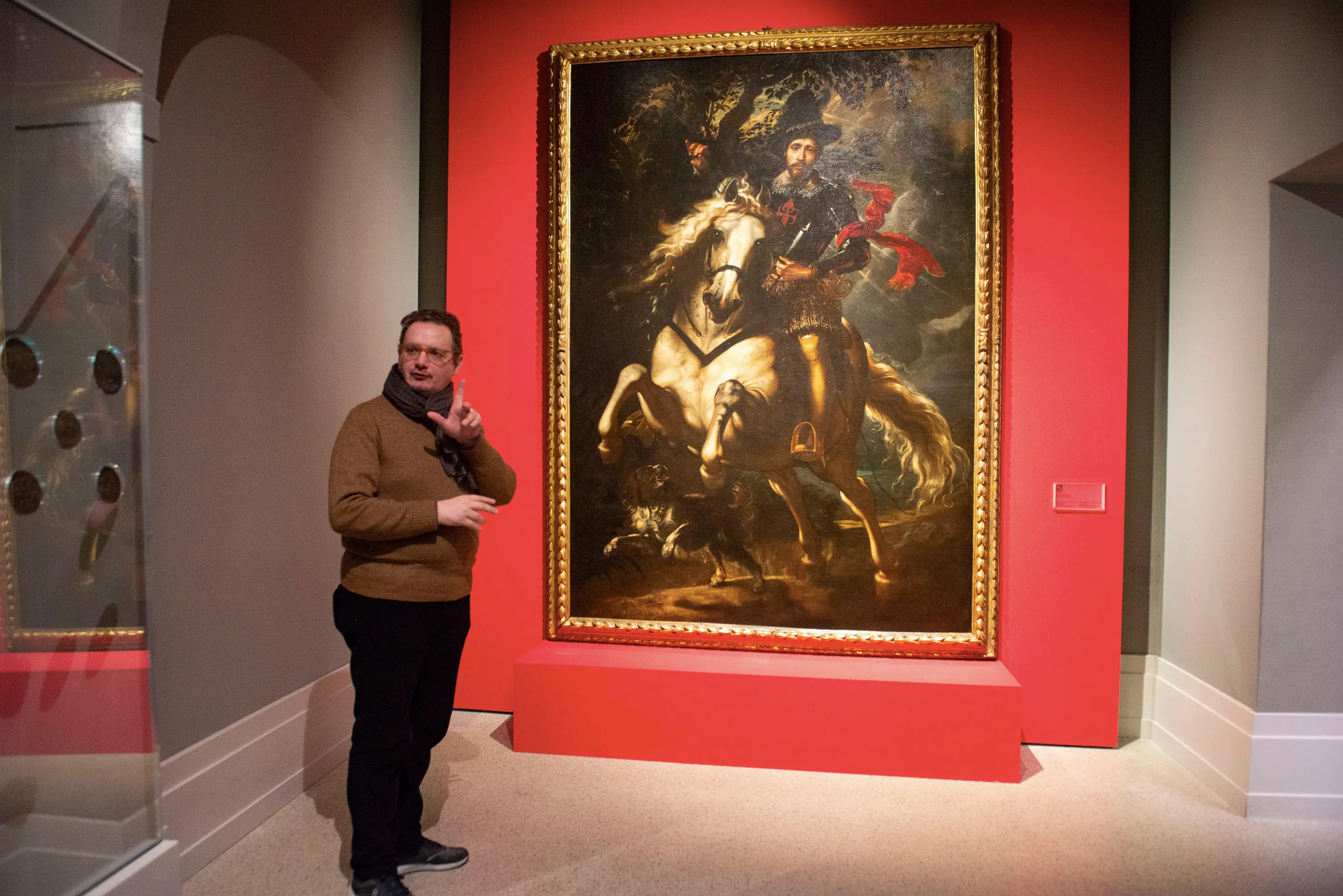 Il Cavaliere di Rubens arriva in Pinacoteca