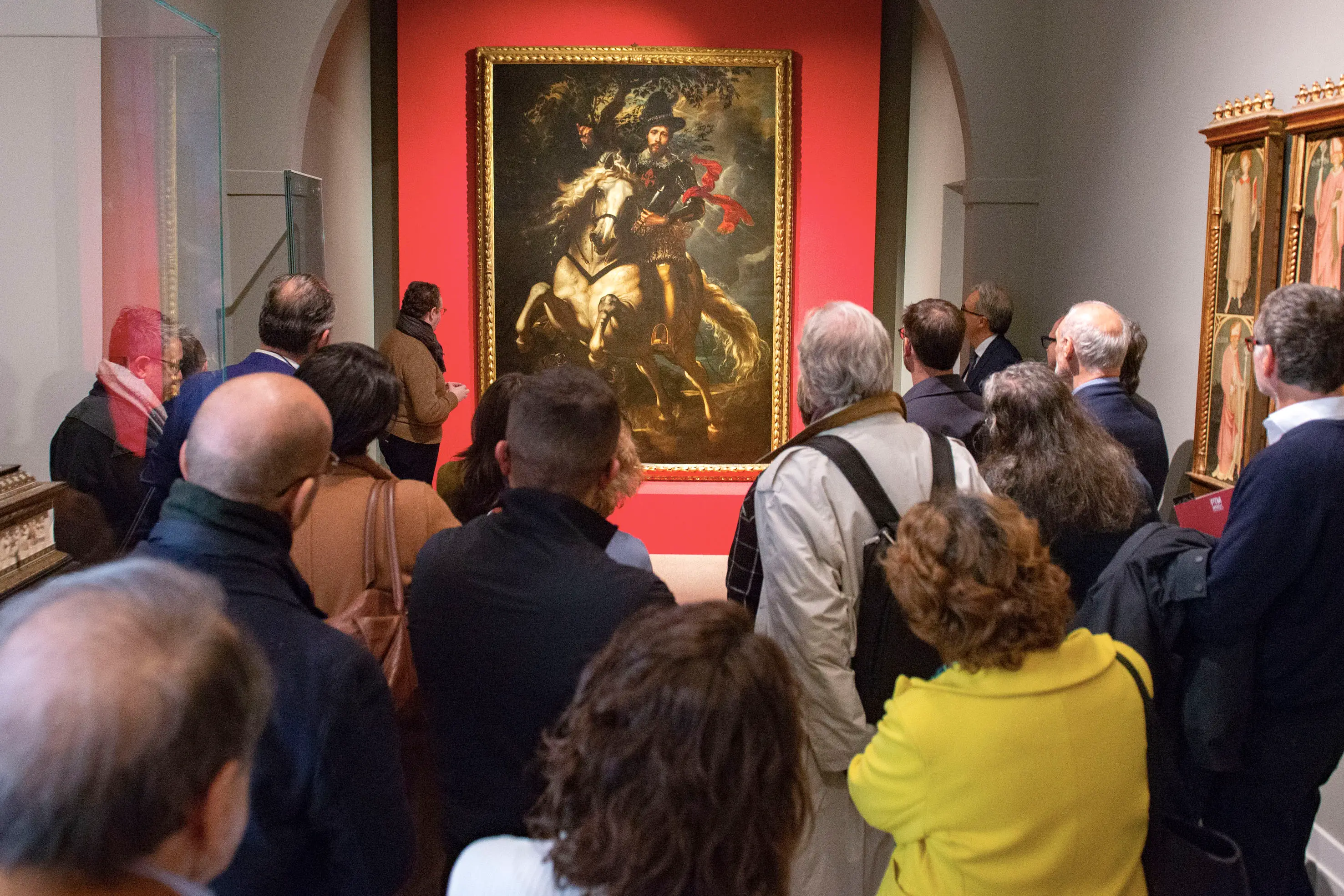 Il Cavaliere di Rubens arriva in Pinacoteca