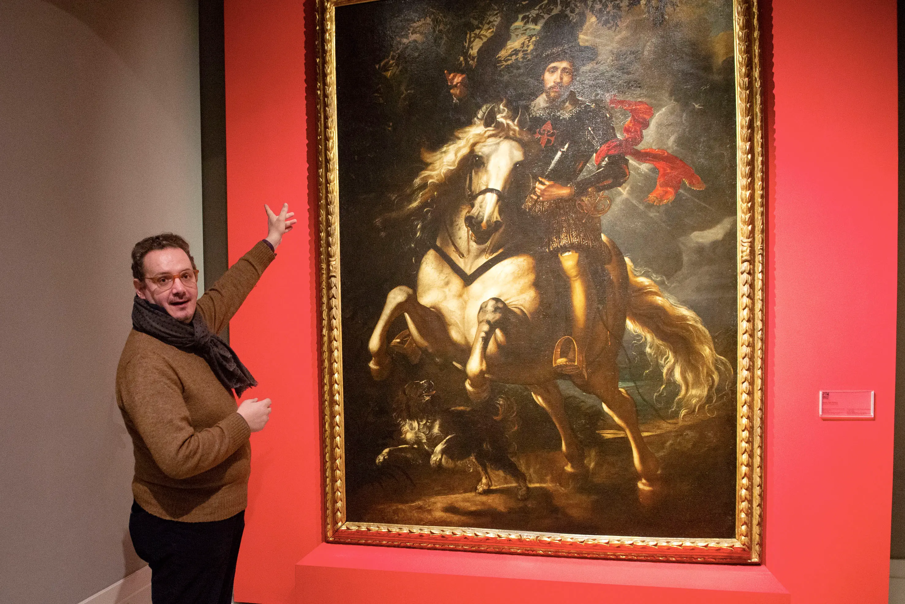 Il Cavaliere di Rubens arriva in Pinacoteca
