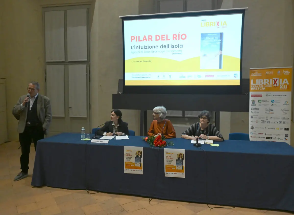 La presentazione del libro di Pilar del Rio