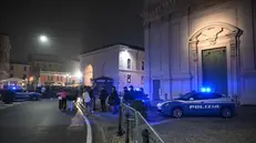 Polizia in piazzale Arnaldo durante un controllo Movida dei mesi scorsi