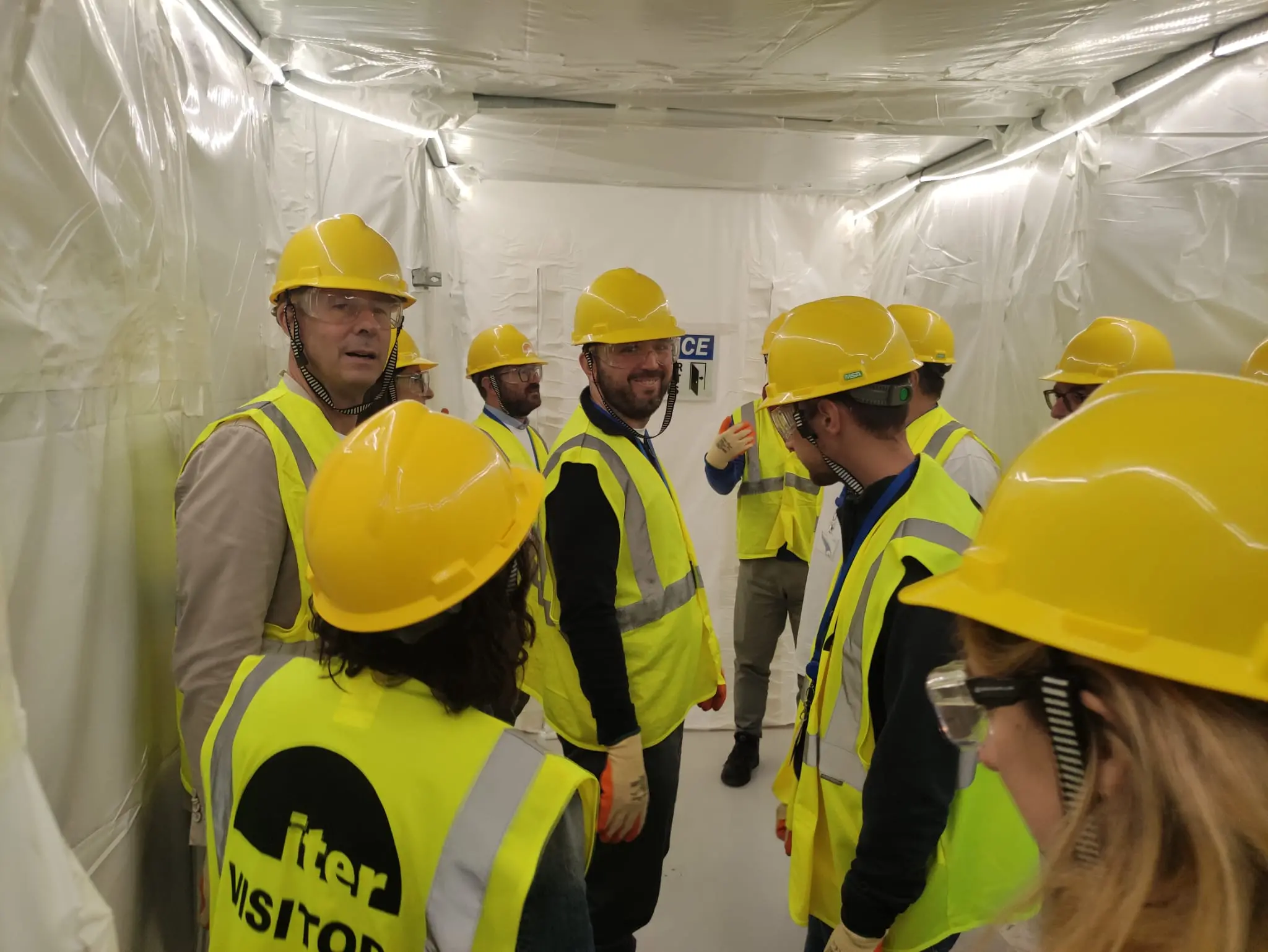 Nel laboratorio di assemblaggio di Iter