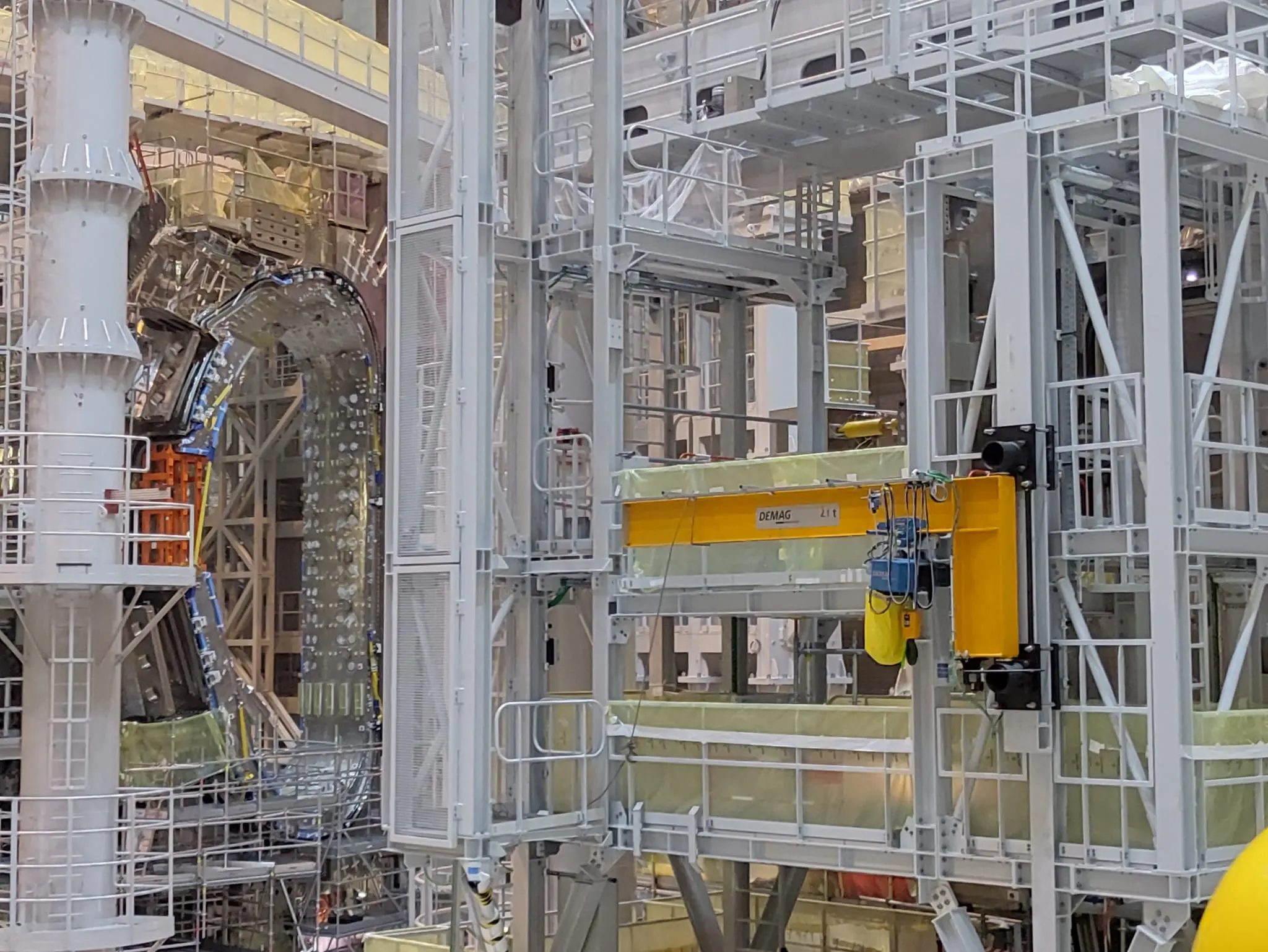 Nel laboratorio di assemblaggio di Iter