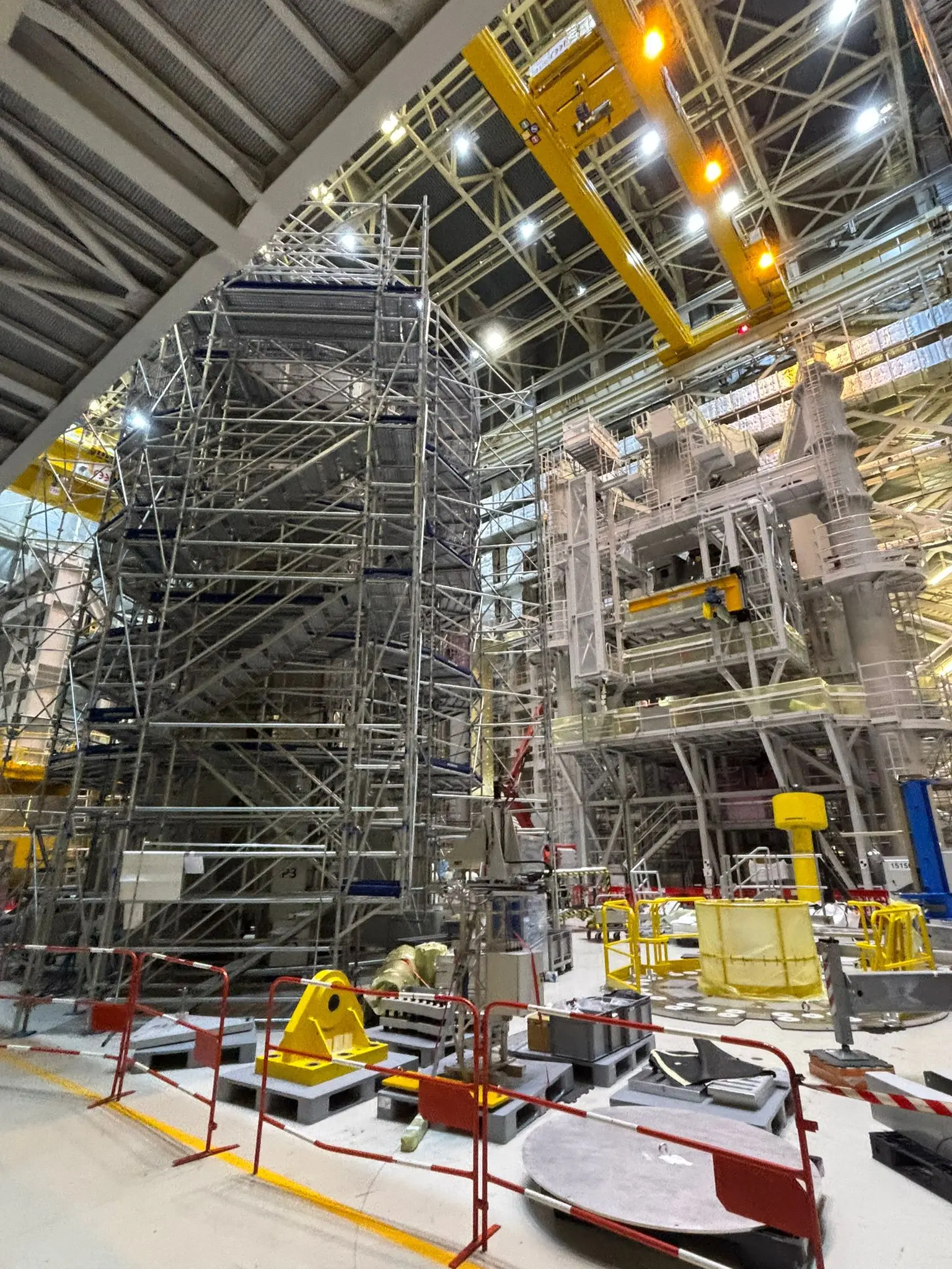 Nel laboratorio di assemblaggio di Iter