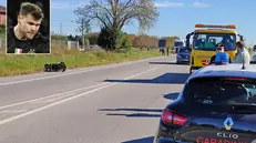 28-10-2025 COMO FENEGRO’ INCIDENTE STRADALE MORTALE DECEDUTO SUL COLPO ANZIANO SU MOTOCARROZZELLA A INVESTIRLO DOVREBBE ESSERE STATO IL PORTIERE DELL’INTER JOSEP MARTINEZ ANSA / FABRIZIO CUSA