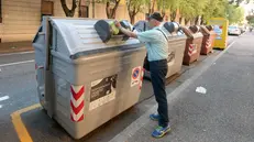 I cassonetti utilizzati a Brescia © www.giornaledibrescia.it