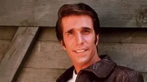 Henry Winkler nei panni di Fonzie