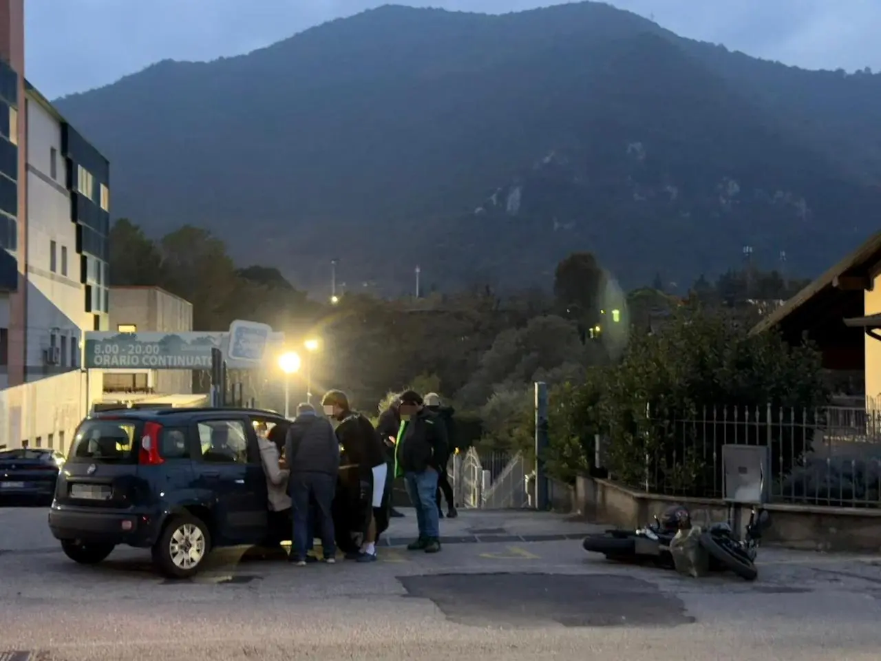 L'incidente a Collio di Vobarno