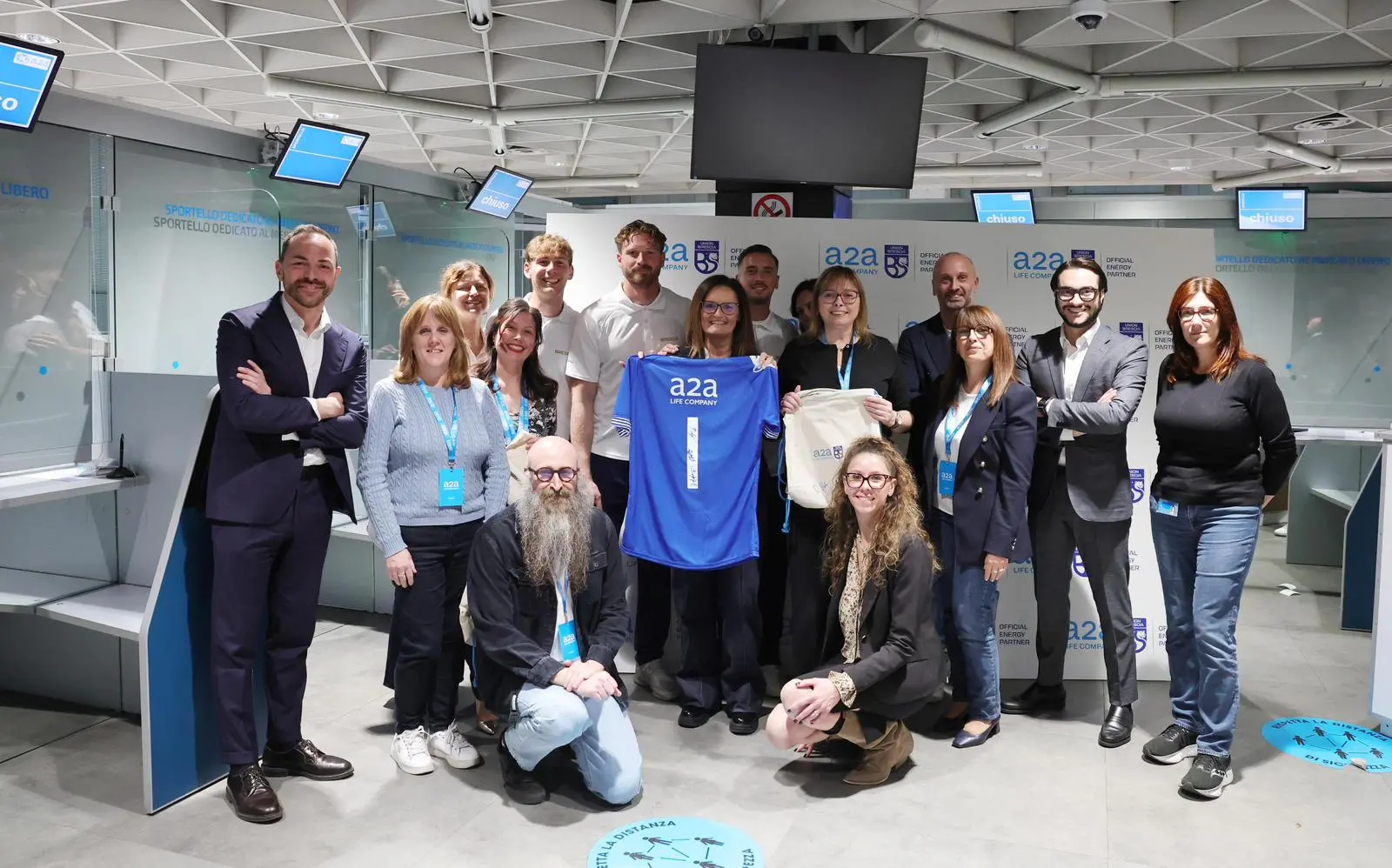 Brescia, il Meet&Greet di Gori, Di Molfetta e Fogliata