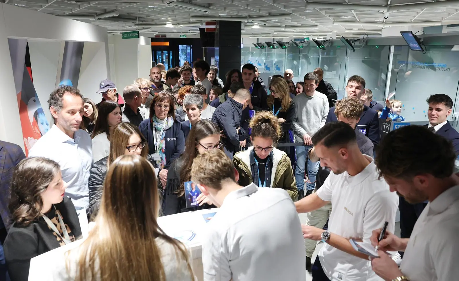 Brescia, il Meet&Greet di Gori, Di Molfetta e Fogliata