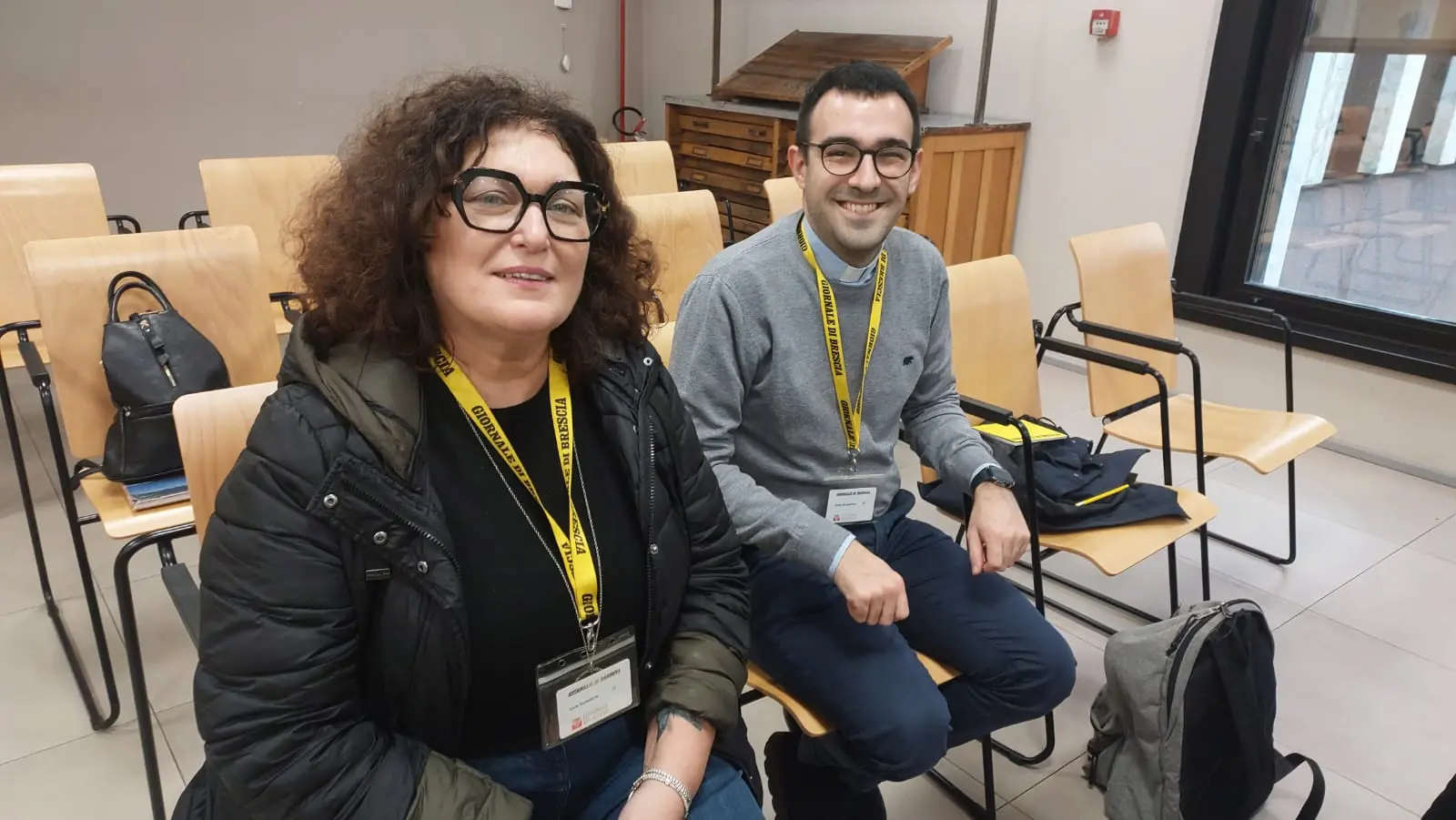 La casse V della scuola Maddalena di Canossa di Pontevico in visita al GdB