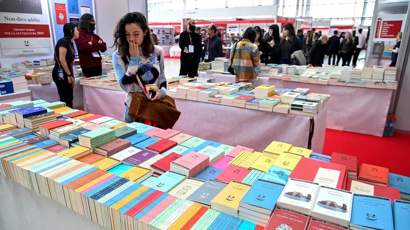 La fiera nazionale della media e piccola editoria Più libri più liberi, Roma, 4 dicembre 2024. ANSA/RICCARDO ANTIMIANI