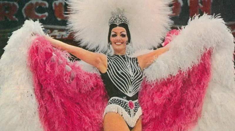 Il circo sul ghiaccio di Moira Orfei