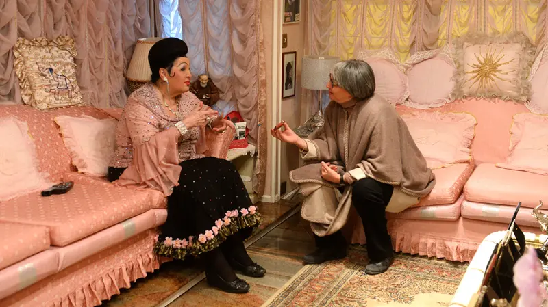 Moira Orfei intervistata da Paola Carmignani - Foto New Reporter Favretto © www.giornaledibrescia.it