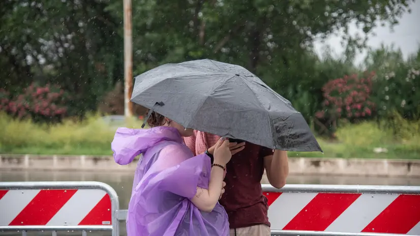 Allerta meteo a Roma e nel Lazio. Roma 10 settembre 2025. ANSA / FEDERICO PERRUOLO