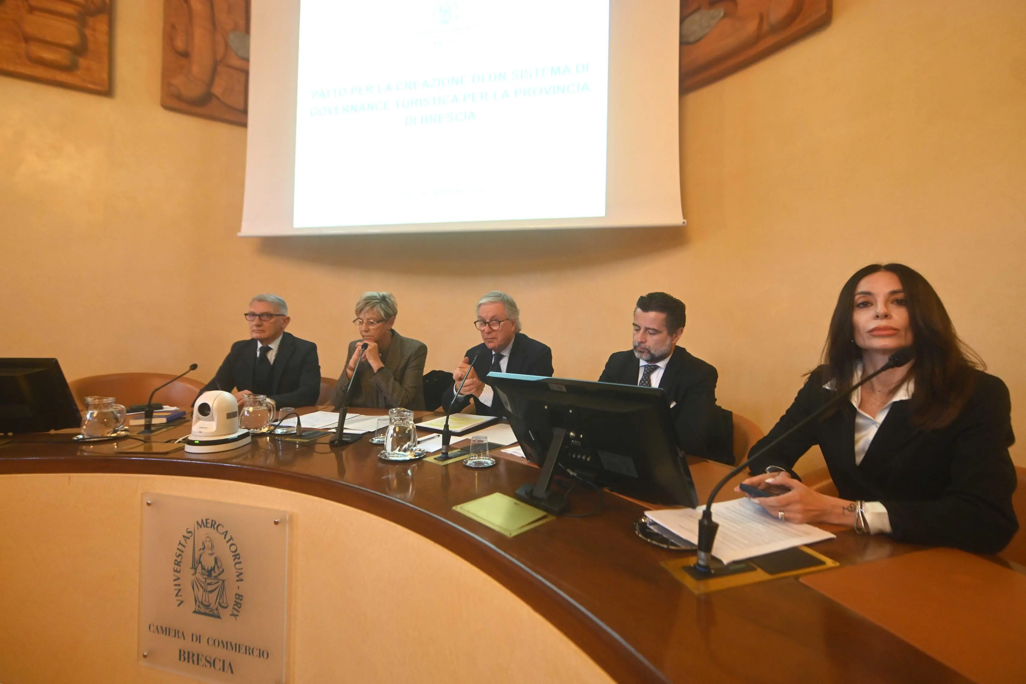 CRONACA BRESCIA CAMERA DI COMMERCIO FIRMA PROTOCOLLO TURISMO PER RAMPULLA 30-10-2025 MARCO ORTOGNI NEW EDEN GROUP