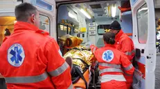 Una simulazione d'intervento - Foto Marco Ortogni/Neg © www.giornaledibrescia.it