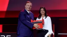 Il presidente Bonometti riceve il premio