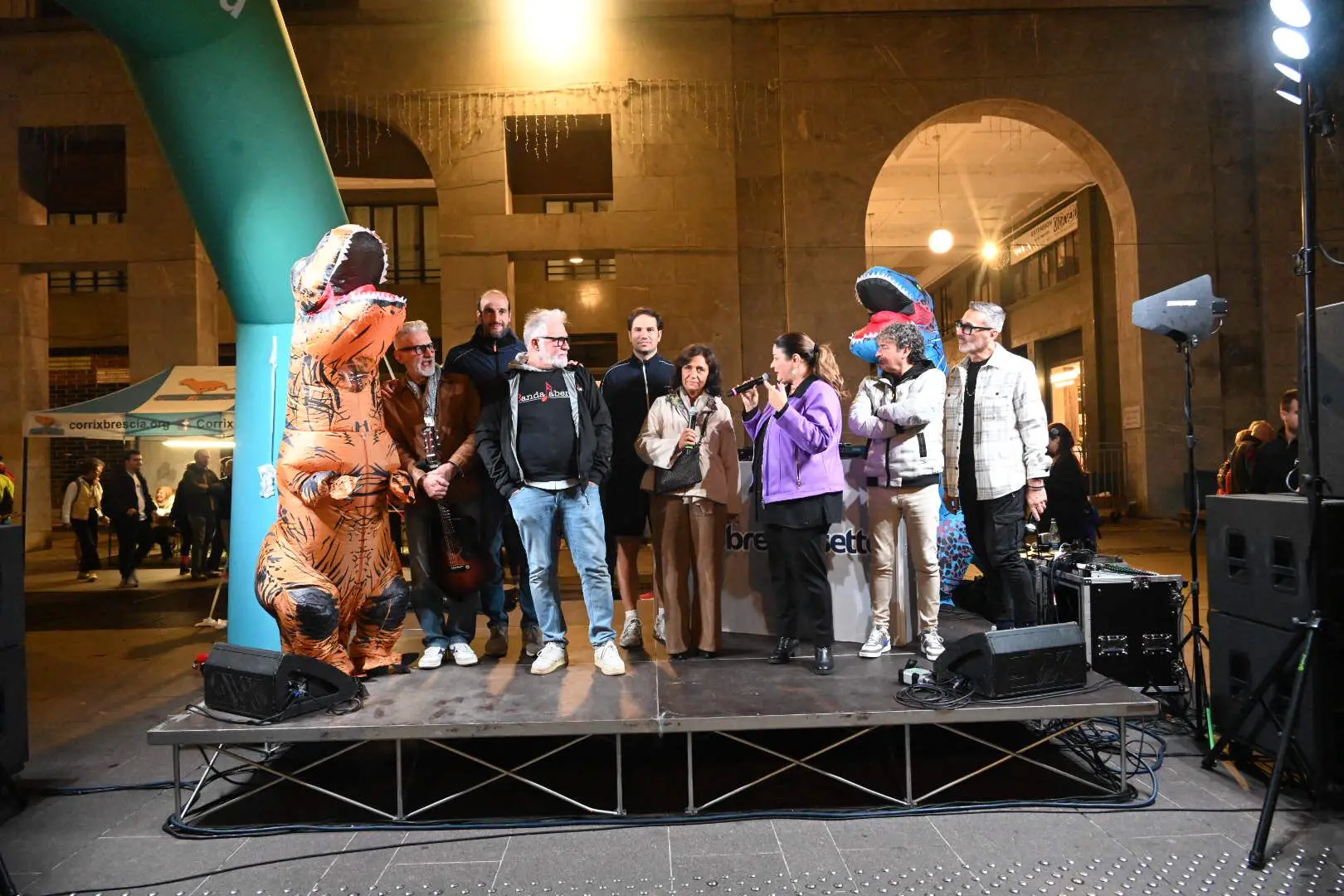 Dino Run, la partenza in piazza Vittoria