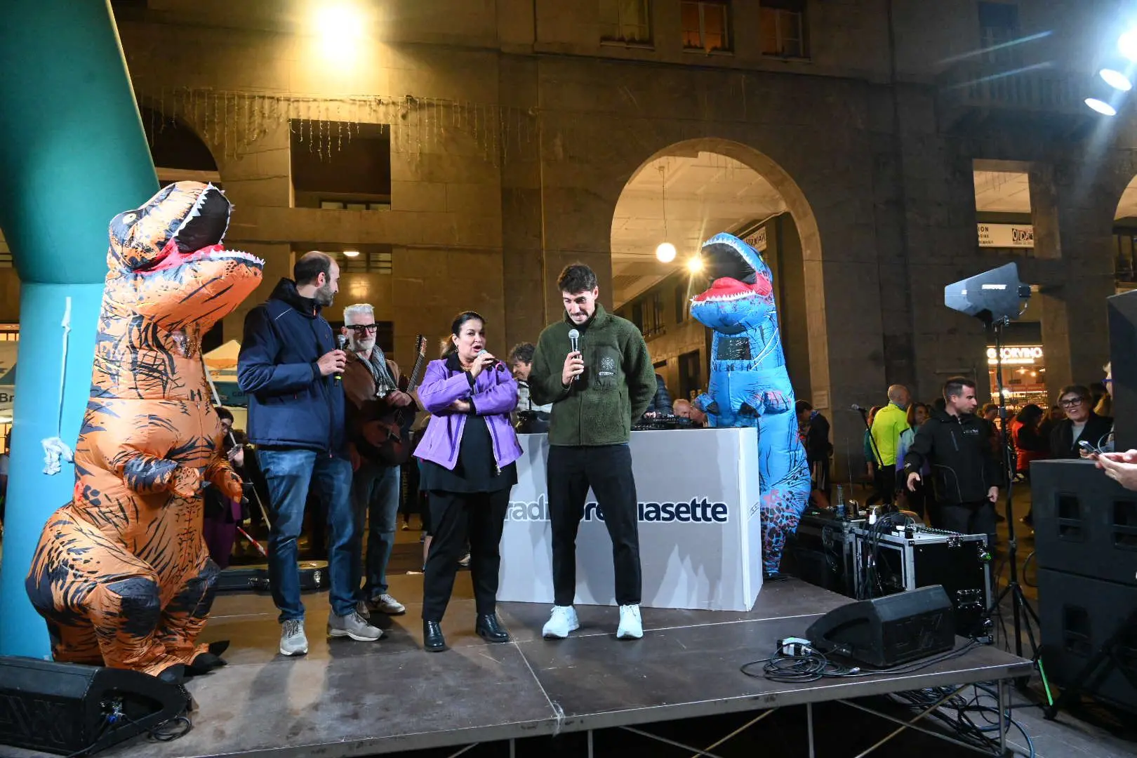 Dino Run, la partenza in piazza Vittoria