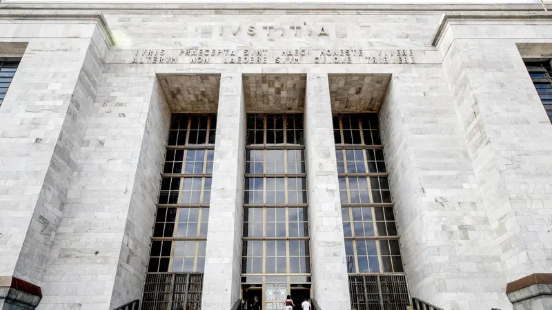 Palazzo di giustizia a Milano, 23 luglio 2025. ANSA/MOURAD BALTI TOUATI