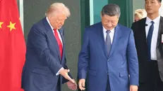 Donald Trump e Xi Jinping - Foto Epa © www.giornaledibrescia.it