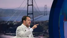 Matteo Salvini - Foto Ansa © www.giornaledibrescia.it