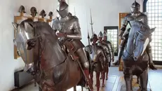 Una sala del Museo delle Armi in Castello - Foto Comune di Brescia