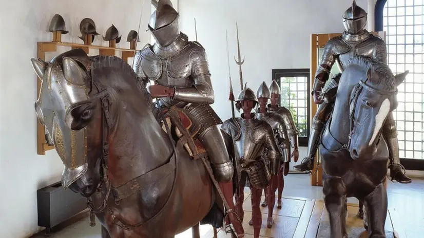 Una sala del Museo delle Armi in Castello - Foto Comune di Brescia