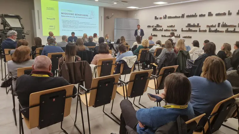 Il pubblico durante la presentazione in Sala Libretti