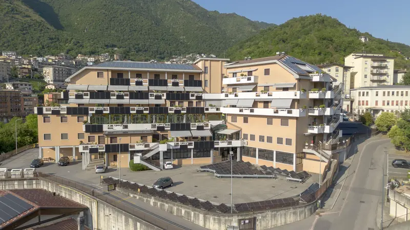 Una veduta della Rsa Le Rondini