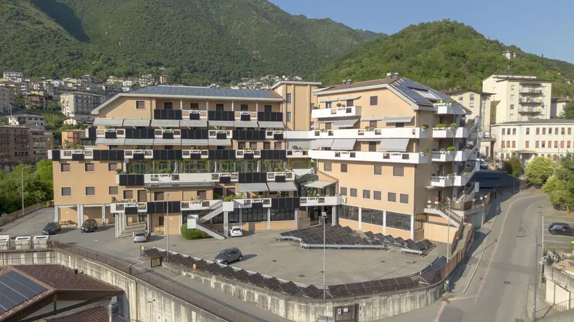 Una veduta della Rsa Le Rondini