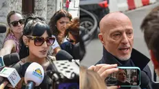 I legali di Andrea Sempio, l'avvocata Taccia e l'avvocato Cataliotti - Foto Ansa © www.giornaledibrescia.it