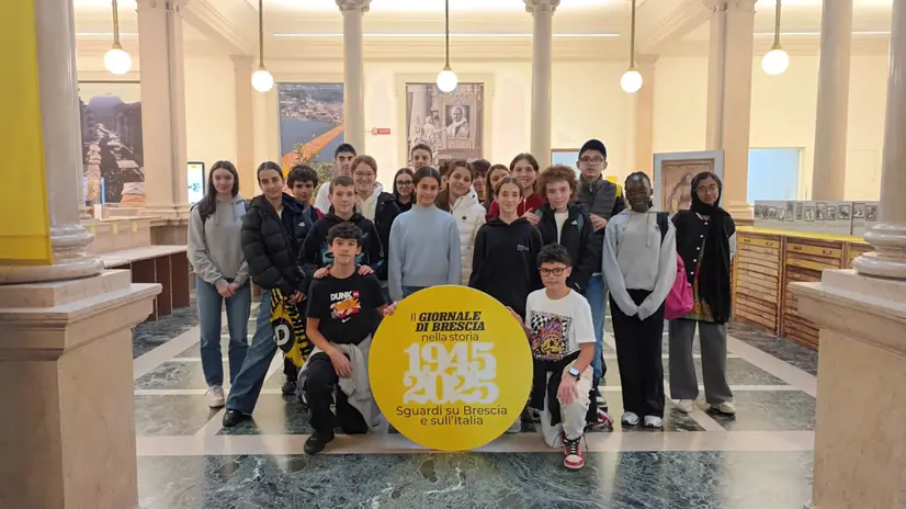 La classe 3A delle medie di Nave