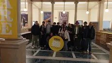 La classe 4E dell’istituto Golgi