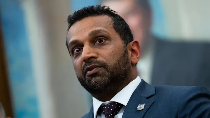 epa12471539 FBI Director Kash Patel speaks during a Diwali celebration in the Oval Office of the White House in Washington, DC, USA, 21 October 2025. EPA/ALLISON ROBBERT / POOL